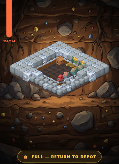 Ore Rail gameplay